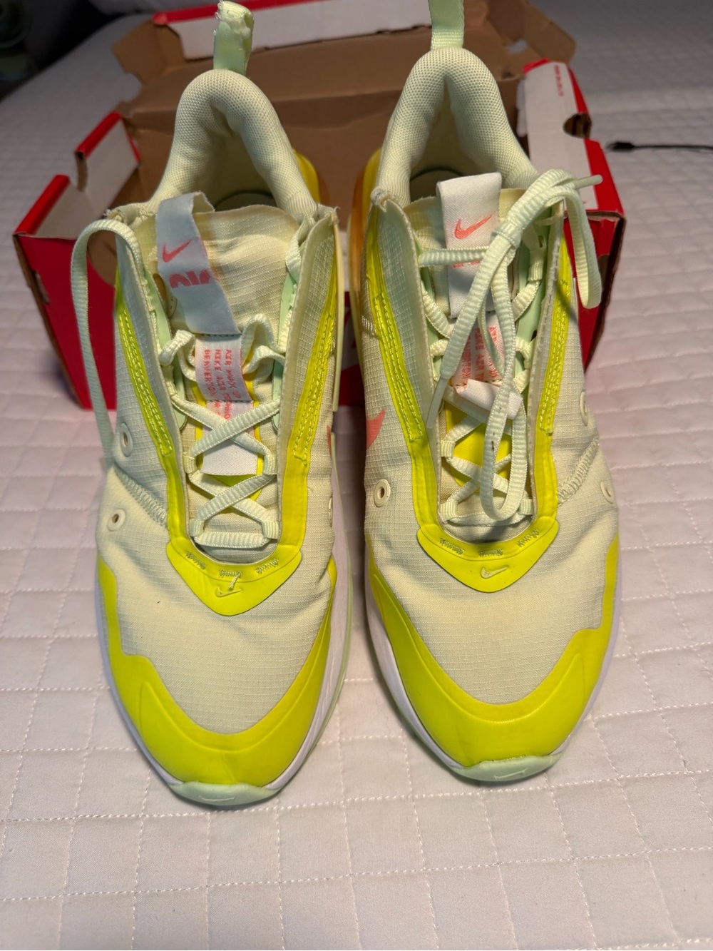 Nike Lime Yellow & Light Green Athletic Sneakers
